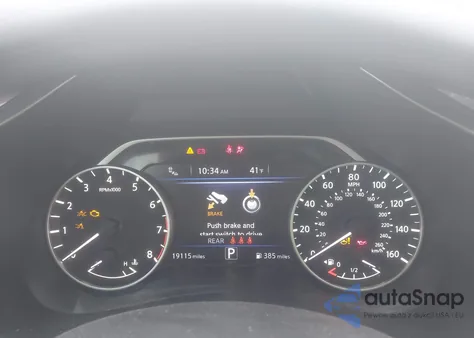 2023 Nissan Murano Platinum Intelligent Awd z USA, uszkodzony, nr VIN 5N1AZ2DS1PC138197